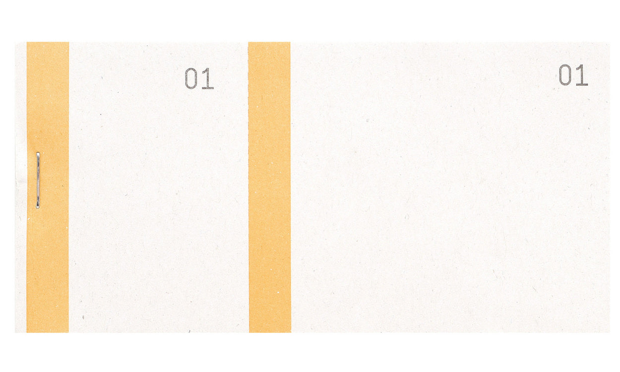 Bloc Vendeur Double Numérotation 60x135mm - Exacompta