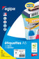 Etiquettes a5 blanches 45x80-114022