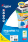 Etiquettes a5 blanches 19x38-114016