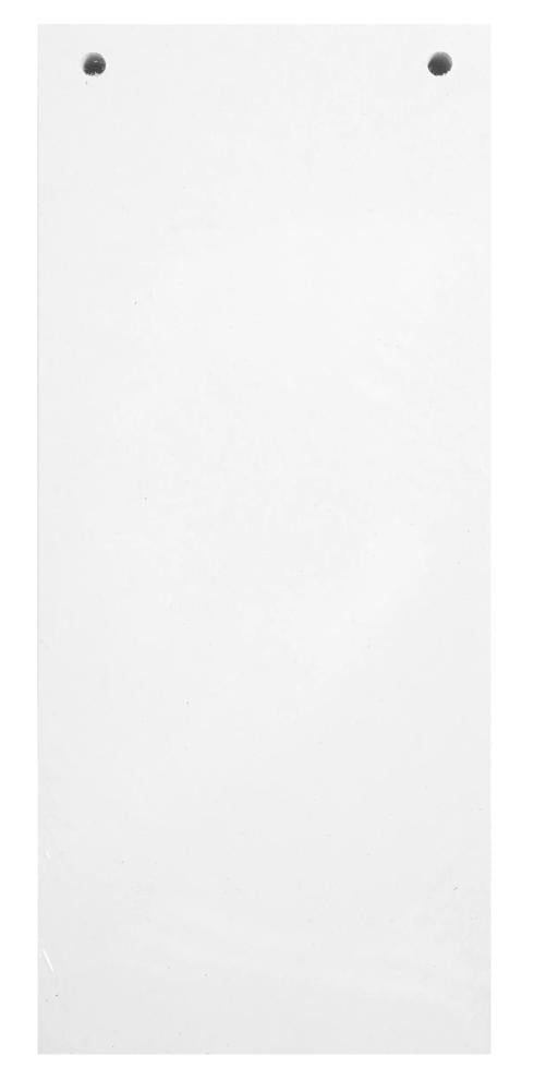 Fiche intercalaire perforée 105x240 paquet de100 blanc