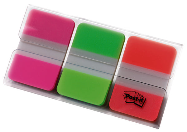 Index post-it strong 3 couleur vives