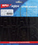 Lettre adhesive 75 mm p/324noire