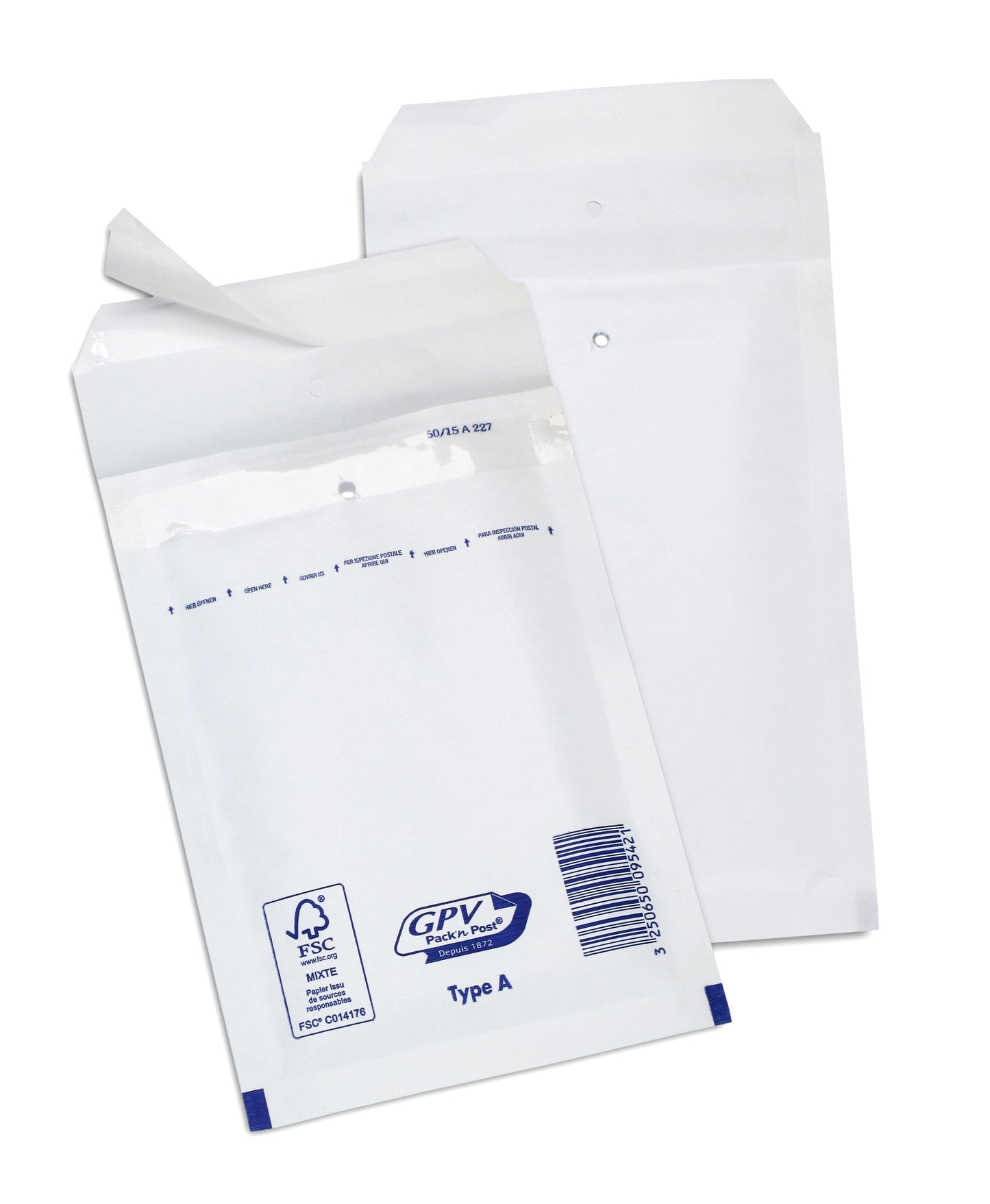 Pochettes bulles air bdp 100x165p/200