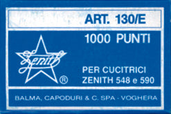 Agrafes zenith 130e boite 1000