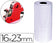 Etiquette 16x23 pour pince 2lignes -rouleau de 700