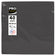 Serviette 2p 38x38 p/40 noir