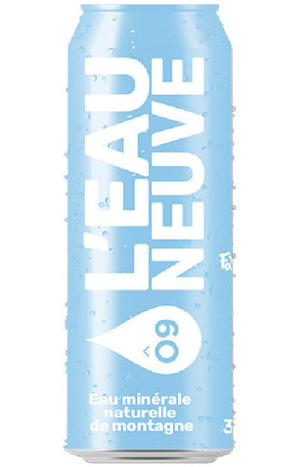 Eau minérale en canette 33 cl - Pureté de montagne