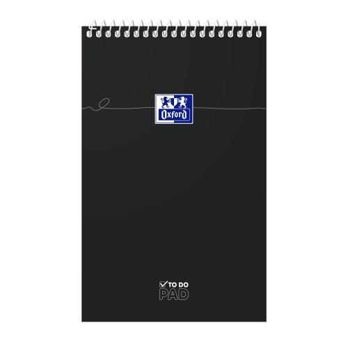 Bloc-notes reliure spirale To Do 12x20 - Format Compact et Durable