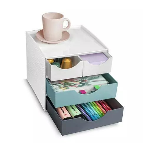 Mini module de rangement MyCube Riviera - 4 tiroirs ergonomiques