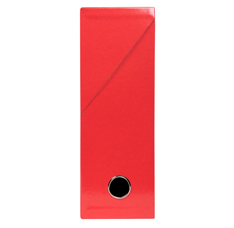 Boite de transfert 25x33mm dos 90mm pelliculé-rouge