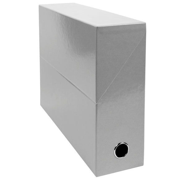 Boite de transfert 25x33mm dos 90mm pelliculé-gris