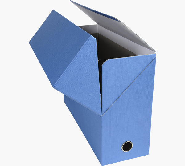 Boite de transfert 25x33mm dos 120mm toilé bleu clair