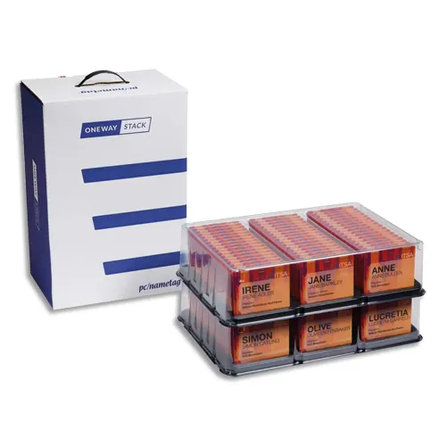 Boite rgmt pr 100 badges p/2