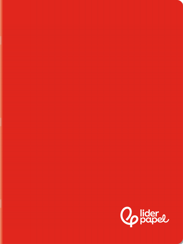 Cahier polypropylène rouge 24x32 48 pages seyes