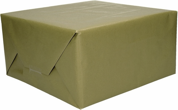 Rouleau Papier Cadeau Kraft Vert Amande 70g - 50mx0.70