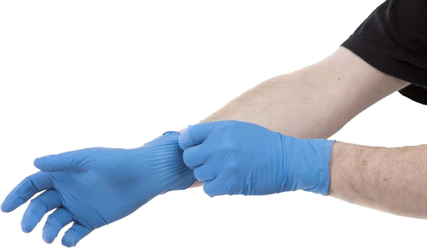 Gant nitrile non poudré taille S - Boîte de 100