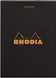 Bloc rhodia 74x105 80f 5x5noir