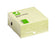 Bloc cube repositionnable 400 feuilles 76x76mm jaune
