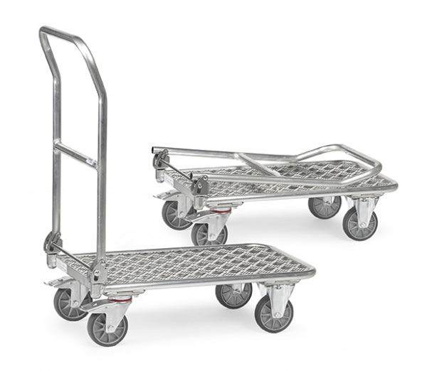 Chariot pliable aluminium - Charge 150 kg