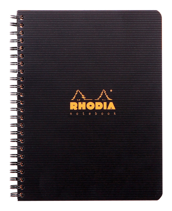 Cahier notebook rhodiactive A5 spirales 160pages quadrillé 5x5