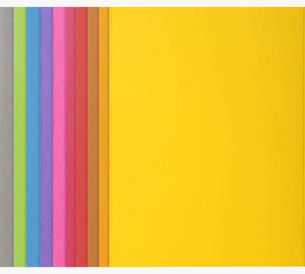 Chemise rocks 24x32cm paquet de 100 couleurs assorties