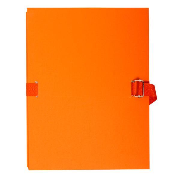Chemise dos extensible orange