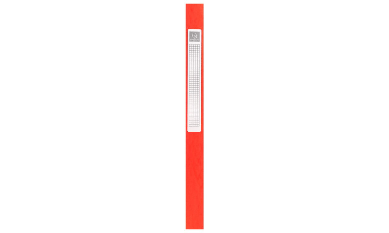 Boite de classement 7/10 dos 25mm rouge