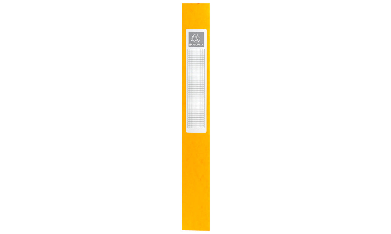 Boite de classement 7/10 dos 40mm jaune