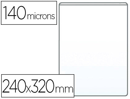 Etui de protection simple, PVC, 0,15 mm, 240 x 320 mm
