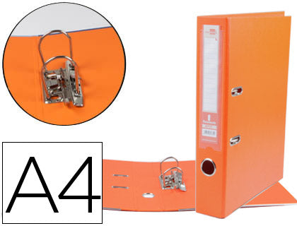 Classeur liderpapel a4 dos 52 mm orange