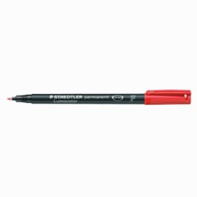Marqueur permanent lumocolor f 318 roug