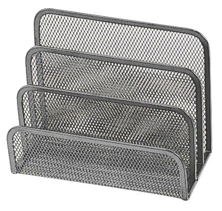Trieur a enveloppes mesh gris