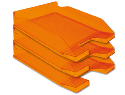 Corbeille courrier A4 -orange