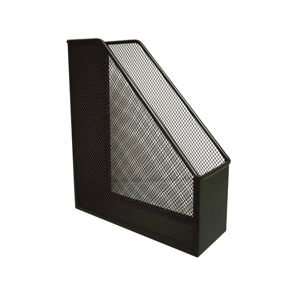 Porte-Revues A4 Mesh-dos 8cm-noir