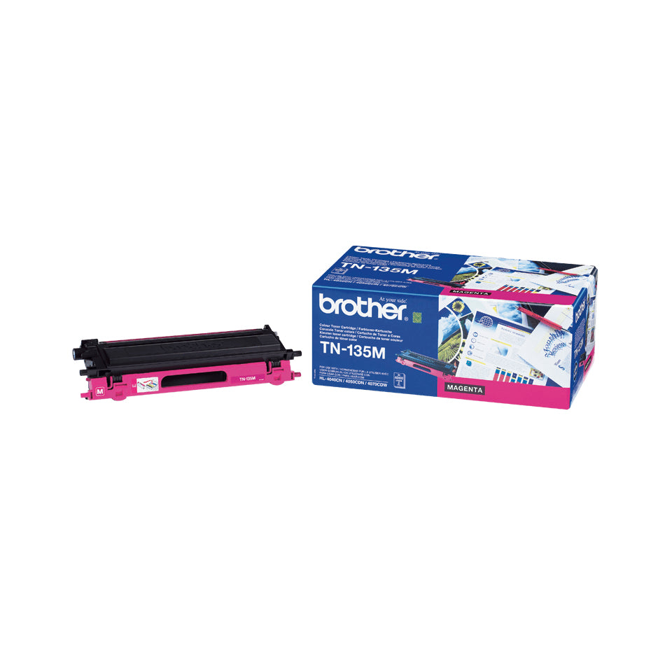 Cartouche toner Brother magenta tn-135m - 4 000 pages