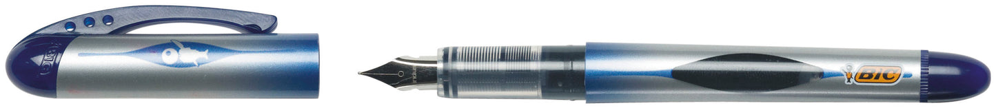 stylo plume bic all in one bleu