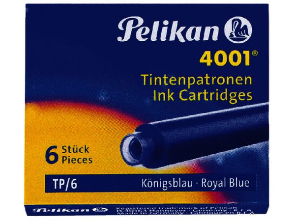Cartouches d'encre TP/6 - Bleu royal, Boîte de 6