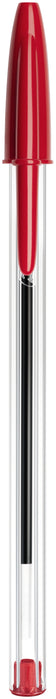 Stylo bille bic cristal rouge