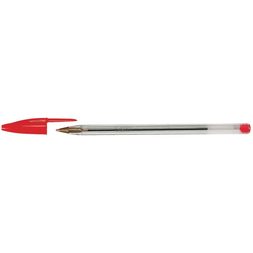 Stylo bille bic cristal rouge