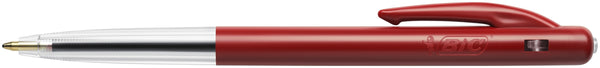 Stylo bille bic m10 clic ecriture moyenne rouge
