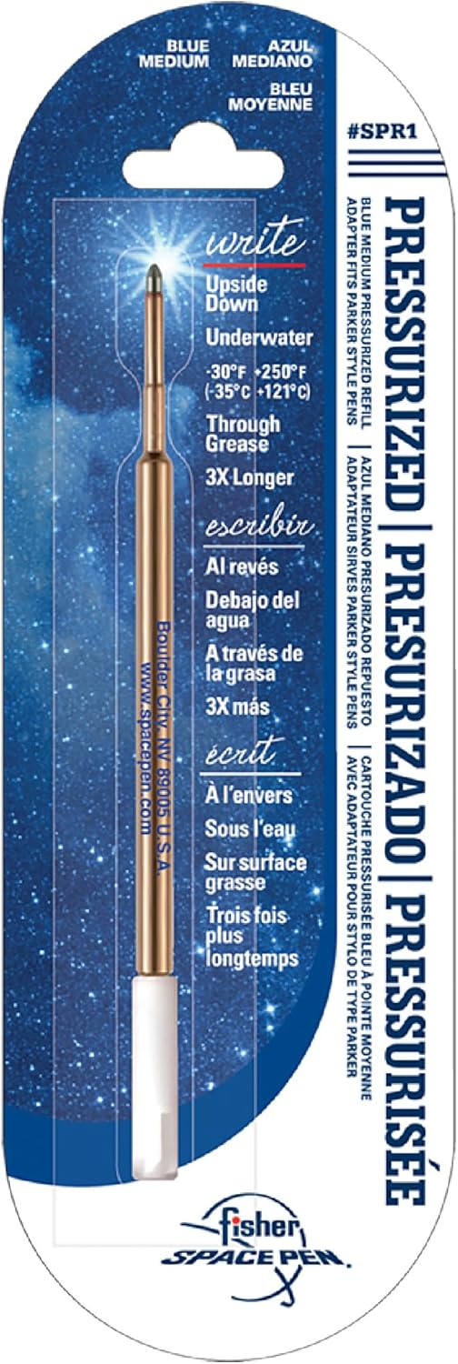 Recharge Stylo Bille Fisher Space Pens - bleue