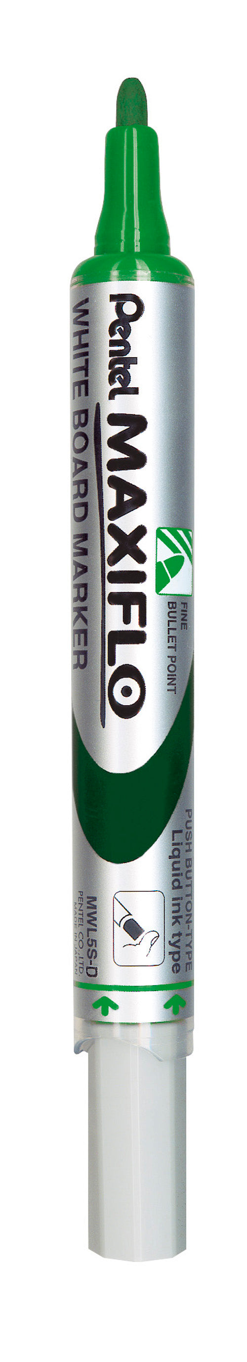 Marqueur tableau blanc maxiflo pointe ogive vert