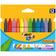 Craie de couleur plastidecor triangulaire etui de 12