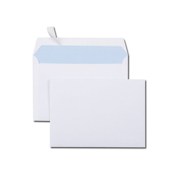 Enveloppes blanc 114x162 bdp80g b/500