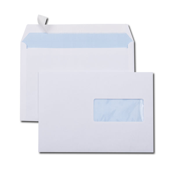 ENV.162X229 BLANC SIL. F45B/500