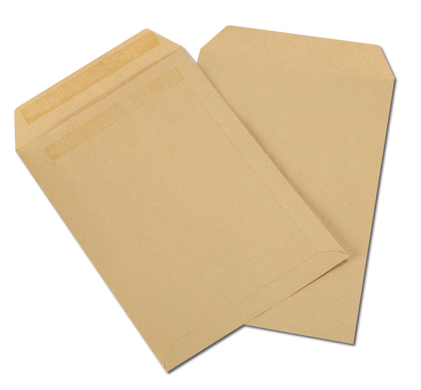 Pochettes d'expédition ECO, C4, 229 x 324 mm, kraft brun-autocollantes-boite de 250