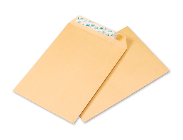 Pochettes d'expédition 260 x 330 mm, kraft armé boite de 250