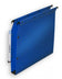 Dossiers suspendus armoire polypro bleu dos 30mm-lot de 10