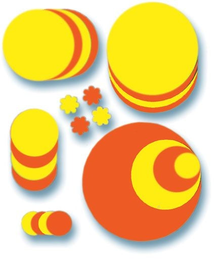 Disque fluo std d19cm p/25