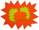 Eclate fluo effaçable 12x16 lot de 10